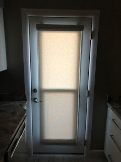 Roller Shade over Door