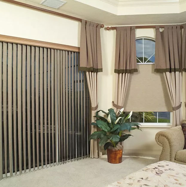 Beautiful Vertical Blinds for your Living Room